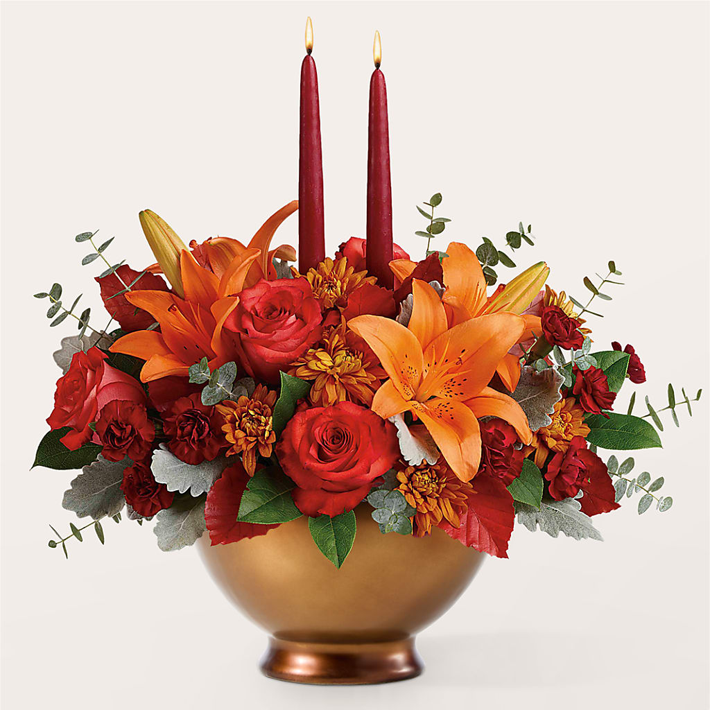 Fruits of Fall Centerpiece –  Bloom Boutique Ny, Lake Grove NY