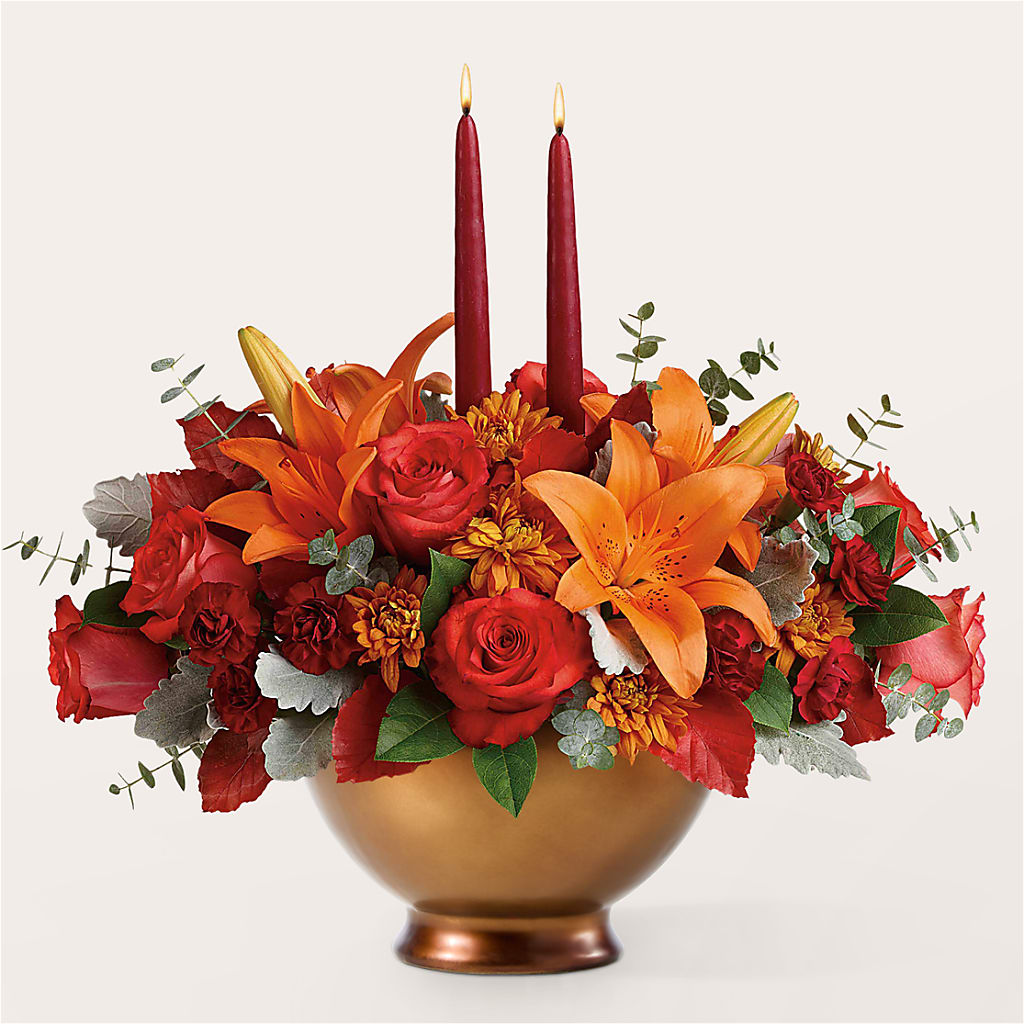 Fruits of Fall Centerpiece –  Bloom Boutique Ny, Lake Grove NY