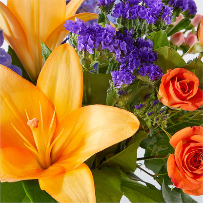 Radiant Citrus Bouquet –  Bloom Boutique Ny, Lake Grove NY