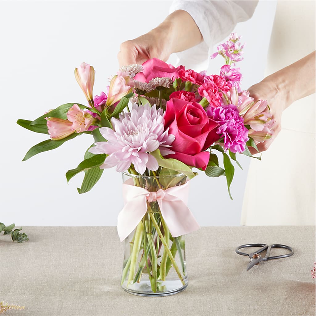 Pink Ribbon - A Florist Original –  Bloom Boutique Ny, Lake Grove NY