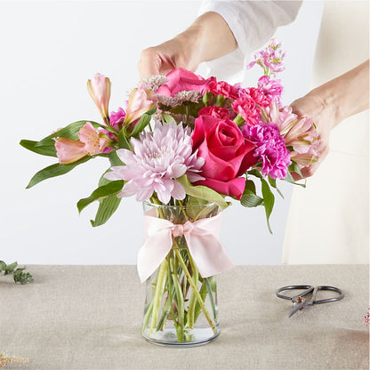 Pink Ribbon - A Florist Original –  Bloom Boutique Ny, Lake Grove NY