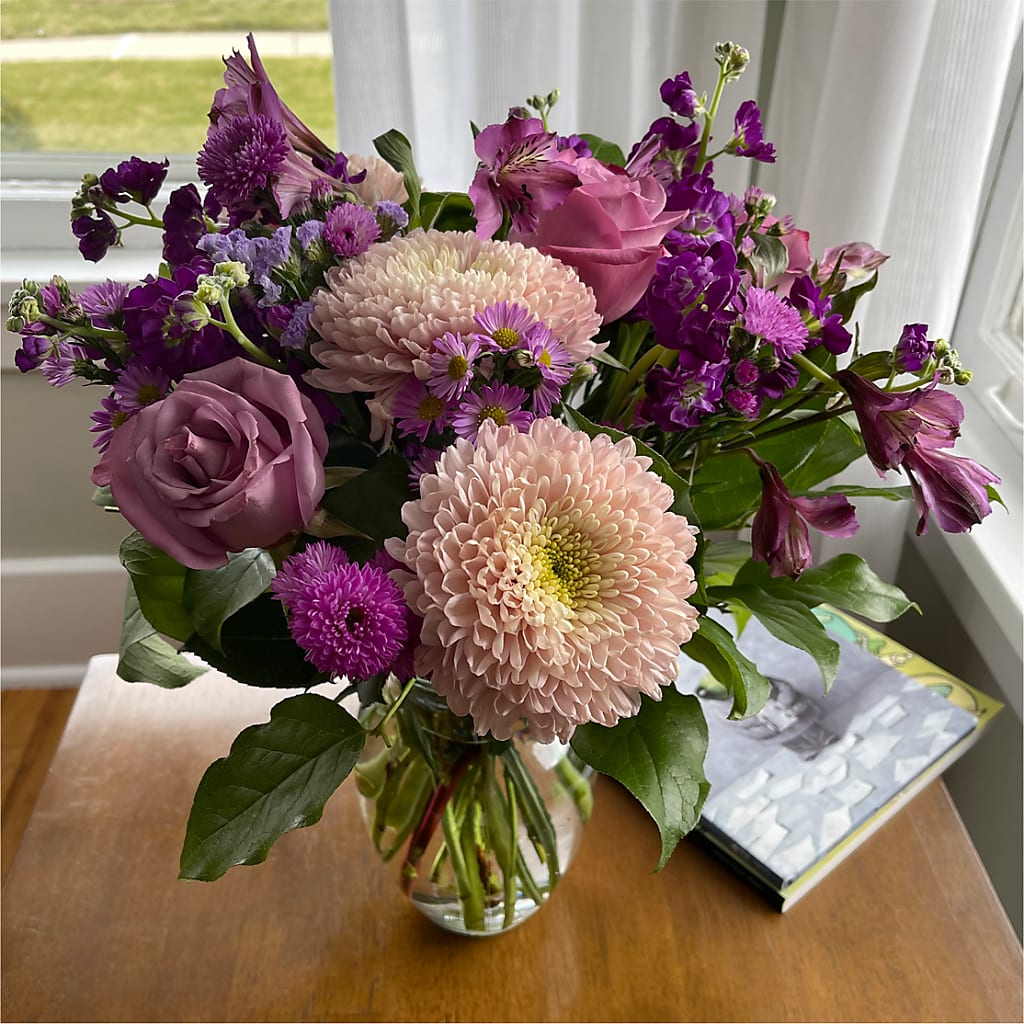 Ultraviolet Bouquet –  Bloom Boutique Ny, Lake Grove NY