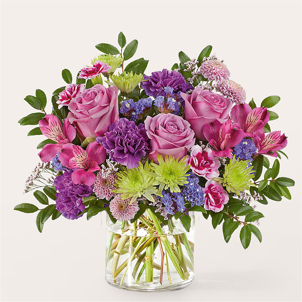 Glass Half Full Bouquet –  Bloom Boutique Ny, Lake Grove NY