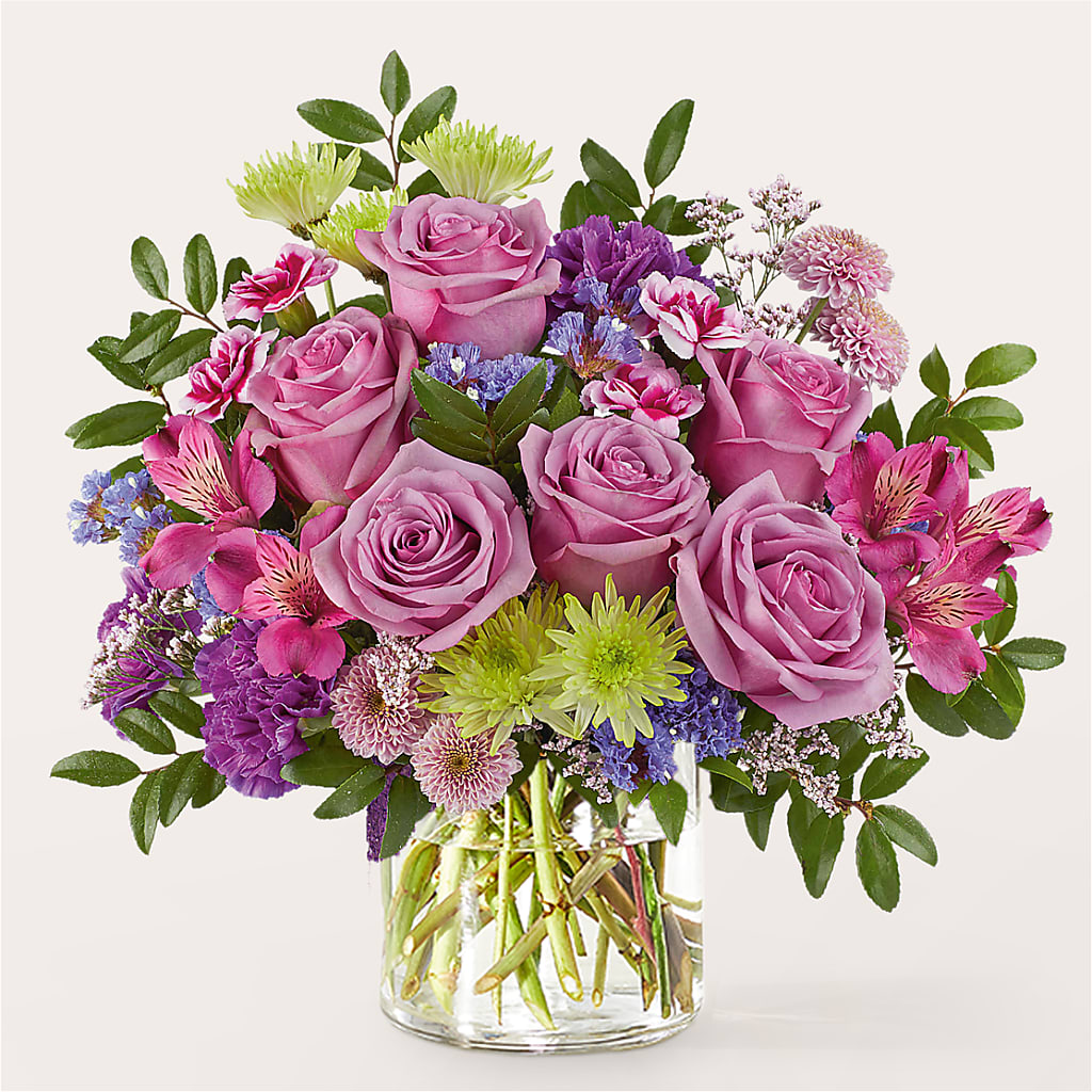 Glass Half Full Bouquet –  Bloom Boutique Ny, Lake Grove NY