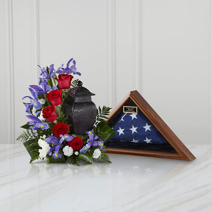 Patriotic Tribute Arrangement –  Bloom Boutique Ny, Lake Grove NY