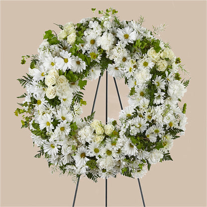 Faithful Wishes Wreath –  Bloom Boutique Ny, Lake Grove NY