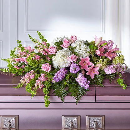 Life's Gratitude Casket Spray –  Bloom Boutique Ny, Lake Grove NY