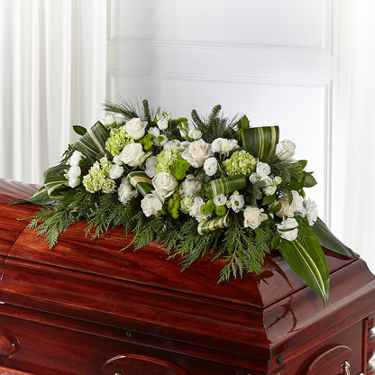 Hopeful Gesture Casket Spray –  Bloom Boutique Ny, Lake Grove NY