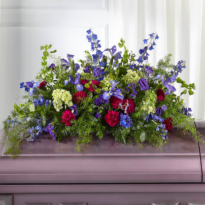 Always Treasured Casket Spray –  Bloom Boutique Ny, Lake Grove NY