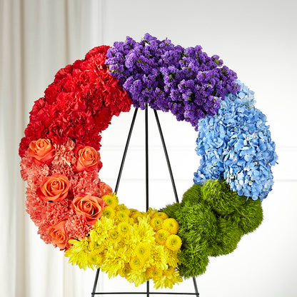 Circle of Love Wreath –  Bloom Boutique Ny, Lake Grove NY
