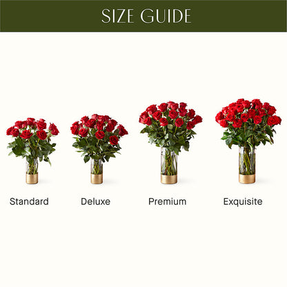 Classic Love Red Rose Bouquet –  Bloom Boutique Ny, Lake Grove NY