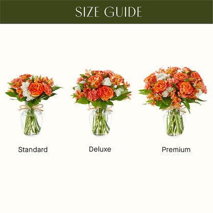 Apricot Glow Bouquet –  Bloom Boutique Ny, Lake Grove NY