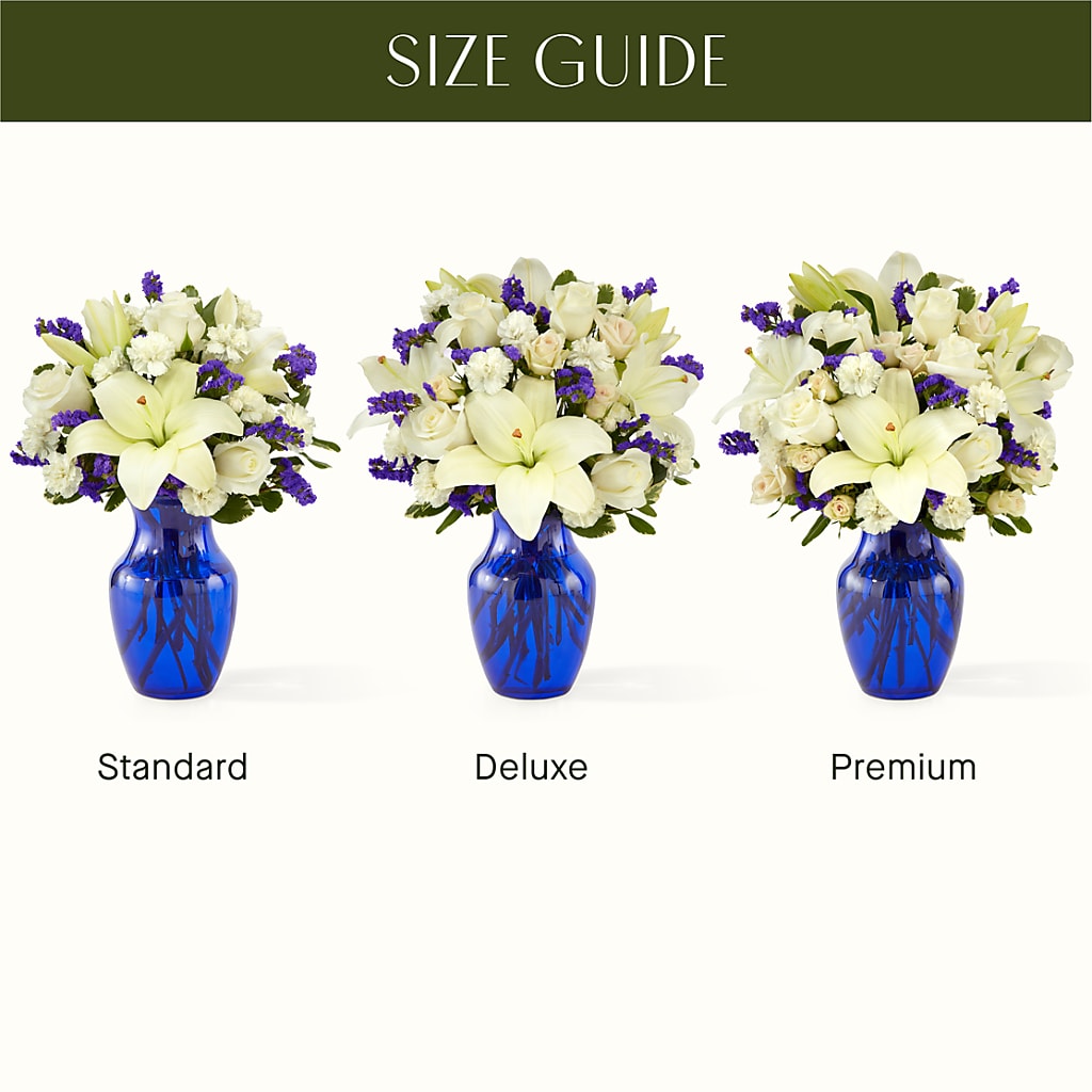 Sapphire Rush Bouquet –  Bloom Boutique Ny, Lake Grove NY