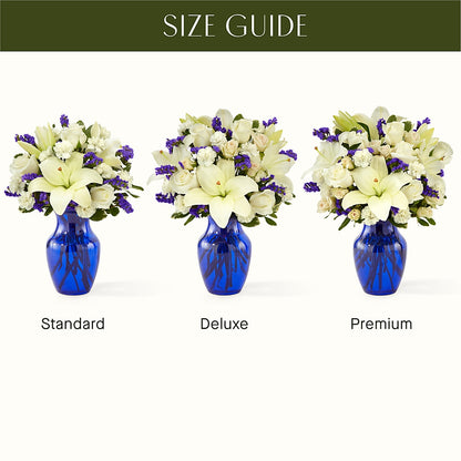 Sapphire Rush Bouquet –  Bloom Boutique Ny, Lake Grove NY