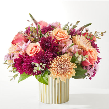 Berry Cobbler Bouquet with Ivory Vase –  Bloom Boutique Ny, Lake Grove NY