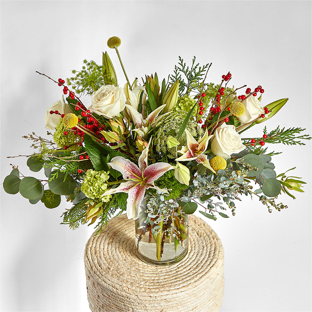 Berry & Bright Bouquet –  Bloom Boutique Ny, Lake Grove NY
