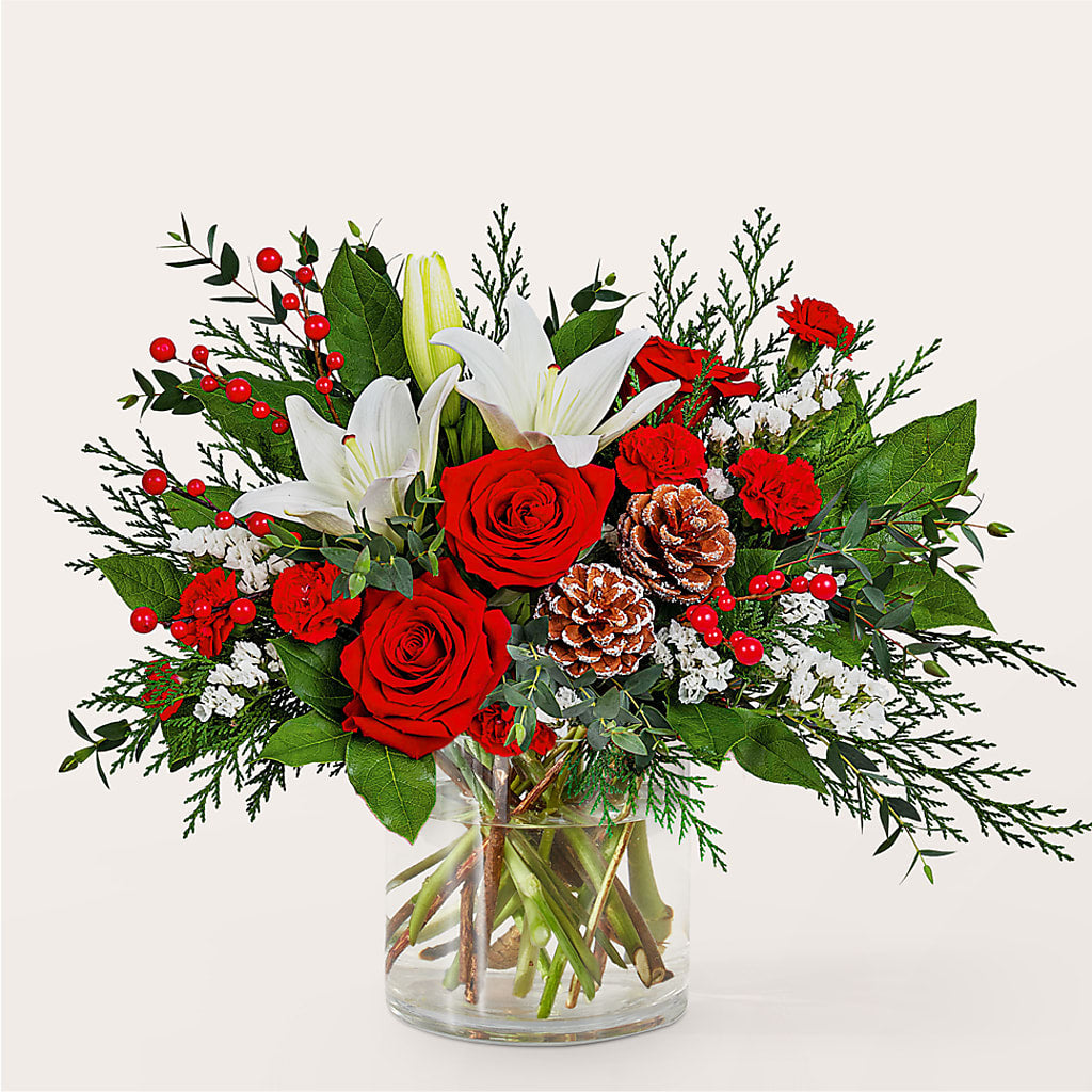 Best in Snow Bouquet –  Bloom Boutique Ny, Lake Grove NY